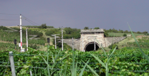 Eisenbahntunnel - Weinbau und die Urbanikapelle